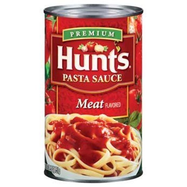 Hunt's, Premium Meat Flavored Pasta Sauce, 24oz Can (Pack of 6)