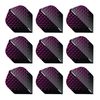 RED DRAGON Hardcore Ionic Pink Circles Dart Flights - 3 Sets Per Pack (9 Dart Flights in Total)