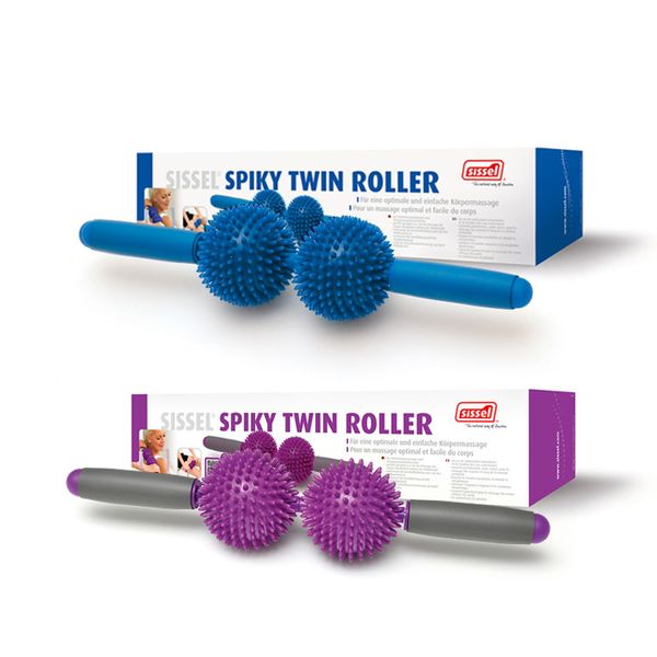 [Sissel] Spiky twin roller (officially certified seller) full body massage