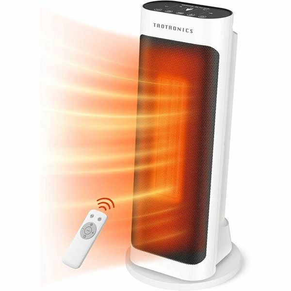 Taotronics TT-HE009 1500W Electric Portable Patio Remote Control space heater