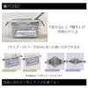 Sunstar Stationery S2312697 Clear Pouch, Mitte Pocket, Light Gray