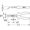 KS TOOLS 117.1767 VDE comb plier, cutting func, 230mm