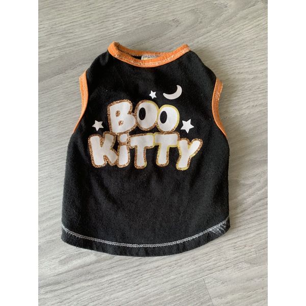 Simply Kitty Cat Costume Boo Kitty Pet Halloween Outfit One Size