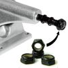 OMG! Skateboard Truck Axle Nut Black (10)