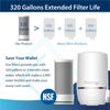 Waterdrop Replacement Filter,Faucet Water Filter,Replacement for WD-FC-01
