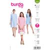 Burda Schnittmuster, 5804, Kleid [Damen, Gr. 34-48], Level 1 super easy