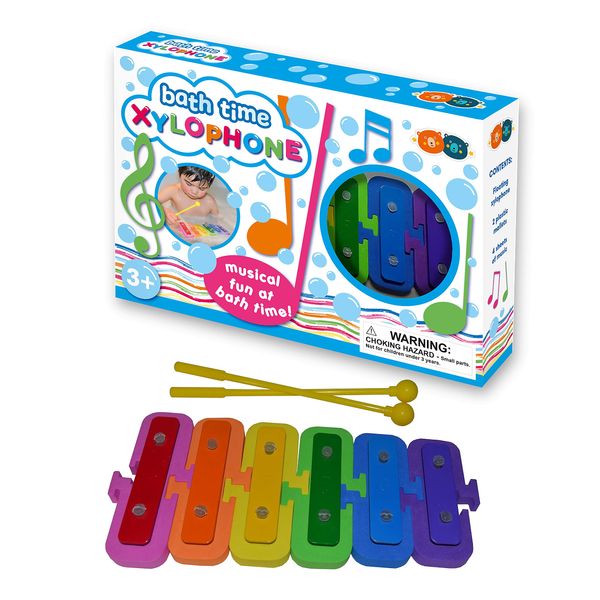 Buddy & Barney - Bath Time Toy Xylophone Musical Instrument for the bathtub! Perfect for baby & toddler.