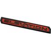 Door Tailgate Sticker Emblems Badge 84682634 Replacement for 2019-2021 Elevation 3pcs (Black Red)
