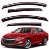 For 2016-2025 Chevy Malibu In-Channel Side Window Deflector VentVisor Rain Guard