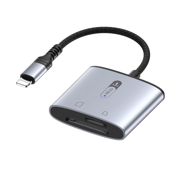 Lightning Mini Dock Converter Adapter for Micro/SD Card Data