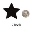 Playfully Ever After 2 Inch 60pc Felt Stars (Cocoa Brown)