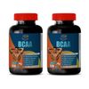 muscle infusion - BCAA 3000MG - leucine capsules 3000mg 2 BOTTLE