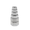 AOMIKITSTU Hardware Nuts 510pcs, 21 Models Hexagon Nut, Hex Nuts, Hex Nut Set Hardware for Classified Instruments