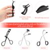 Eyelash Curler, 5 Pieces Professional Eyelash Curler False Eyelash Tweezers Metal Eyelash Curlers Eyelash Clip for All Eye Shapes (5Sizes)