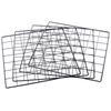 2PCS Wire Cube Storage 12-Cube Storage Bins Shelving Organizer Modular Bookshelf