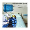 Positioning Bed Pad with Handles 48" X 40" Incontinence Mattress Bedding Prot...