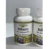 2 Sealed Herbal Bilberry Supplement 60 Caps