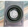 Neodrain 24-Inch Linear Shower Drain w/Tile Insert Grate, 304 Stainless PVC Base