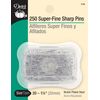 Dritz 110 Sharps Pins, 1-1/4-Inch (250-Count)