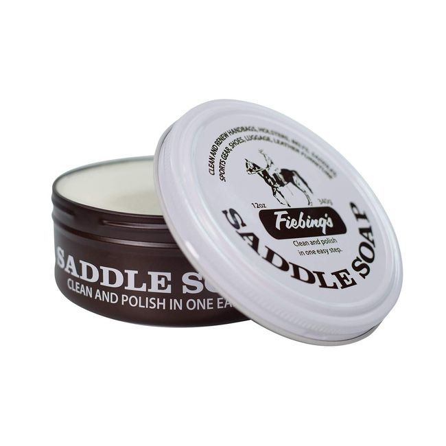 Fiebing's Saddle Soap, 12 oz, White