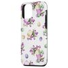 Hülle für iPhone 12 mini Cute Easter Egg Decor For Coffee Lover With Purple Tulips