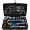 ESCO EA617CJ-21 Short Socket Wrench Set, 1/4 inch DR, 31 Piece Set