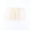 Towarm Transparent 5x5 Lace Net Material Lace Closure Base 3pcs Foundation Wig Accessories Meidum Brown Color Lace Net for Making Closure (Transparent, 5x5 Lace Net-3pcs)
