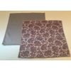 Order a New Paisley And Solid Grey Microfiber Cleaning Clothes for eyeglasses