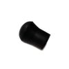 Herco Miniature Black Rubber Tips (3/16" ID) - 4 pcs