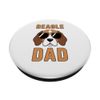 Beagle Dad Dog Beagle PopSockets Adhesive PopGrip