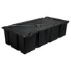 Taylor Made Products Dock Floats 24"x48"x12" – Tough Shell, EPS Foam Filled – Impact Resistant, UV-Resistant Black Polyethylene Shell Filled With EPS Foam — 2020108517