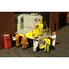 Bachmann Industries Miniature HO Scale Figures Mechanics Train (6 Piece)