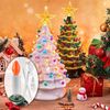 Ceramic Tree Lights - Night Light Rewire Kit with E12 Candelabra Base Socket Wiring Set and C7 Bulbs