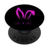Pink Invisible Bunny Pink Graphic PopSockets Adhesive PopGrip