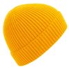 Beechfield Engineered Knit Ribbed Beanie - Sun Yellow