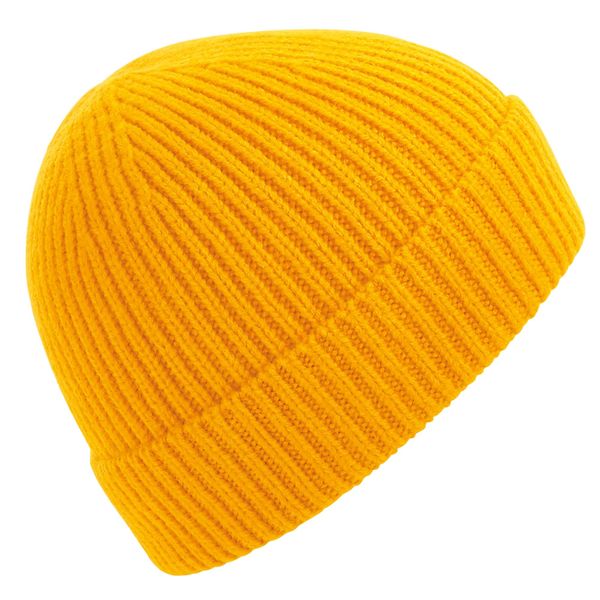Beechfield Engineered Knit Ribbed Beanie - Sun Yellow