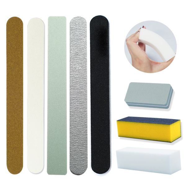 Nail Art File Buffer Sanding Block Care Tool File Collection