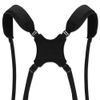 Big Teeth Golf Cart Bag Straps Replacement Shoulder Padded Comfortable Nylon Adjustable Universal All Black