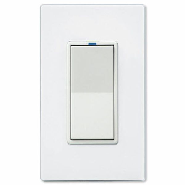 PCS PulseWorx UPB Auxiliary/Remote Dimmer Wall Switch, White (RWS-W)