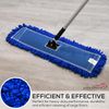 24 Inch Microfiber Dust Mop | Medium Washable Commercial Mop Head Replacement, P