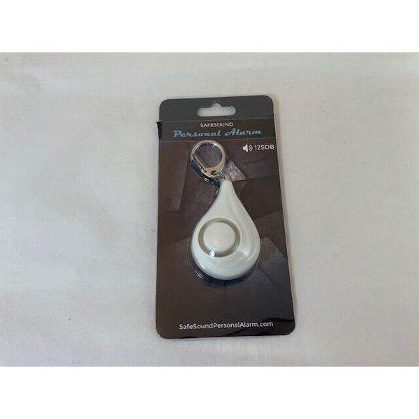 NEW Safe Sound Personal Alarm in White
