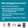 All Good Tint Sunscreen Lotion SPF 30 Sunscreen 3.5 fl oz (89 ml) x 1