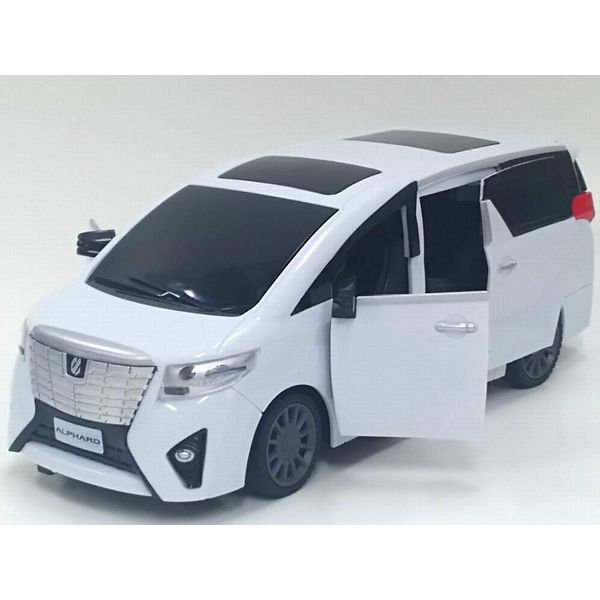 Equipped with electric sliding doors! Linx◇Toyota Alphard RC Car R/C / White