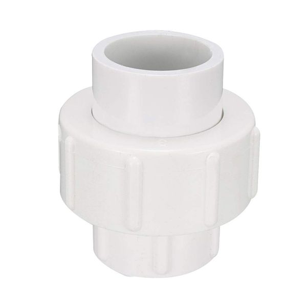 sourcing map 25mm Slip x 25mm Slip Metric PVC Pipe Fitting Union Solvent Socket Quick Connector