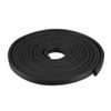 sourcing map Solid Rectangle Rubber Seal Strip 10mm Wide 5mm Thick, 3 Meters Long Black
