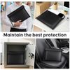 6500℉ Real Fireproof Document Bag, Wallet with Fire Proof Zipper, 8 Layer Material, Envelope Bag for A4 Size Documents, Id Card