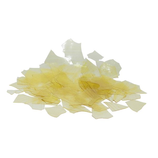 Dewaxed Platina Shellac Flakes. (4 oz or 1/4 Lb.)