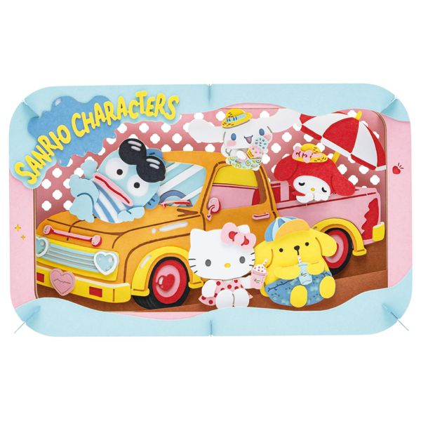 Paper Theater Sanrio Characters PT-L71 Summer Vacation
