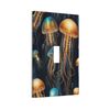 Decorative Art Light Switch Covers,1 Gang Single Toggle Duplex Outlet,Wall Plate,Switchplate Electrical Faceplate,Jellyfish