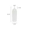 Thunder Group PLTHSB032CW Squeeze Bottle, 32 Oz., Plastic, Clear, Wide Mouth